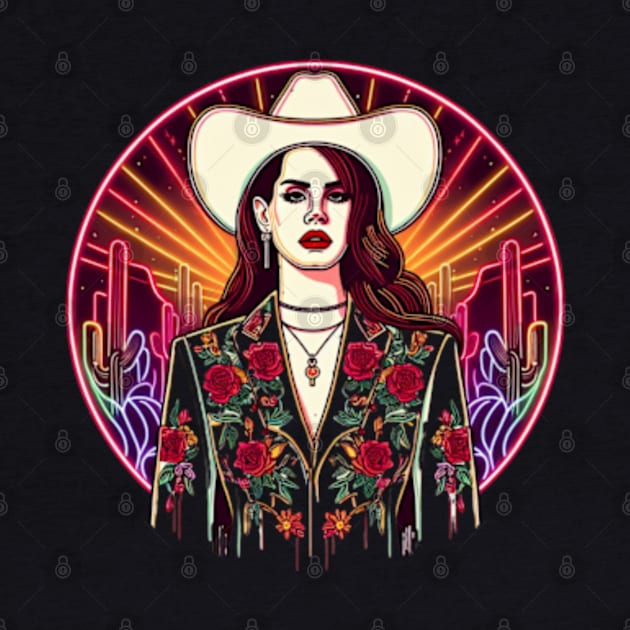 Lana Del Rey - Desert Nights by Tiger Mountain Design Co.